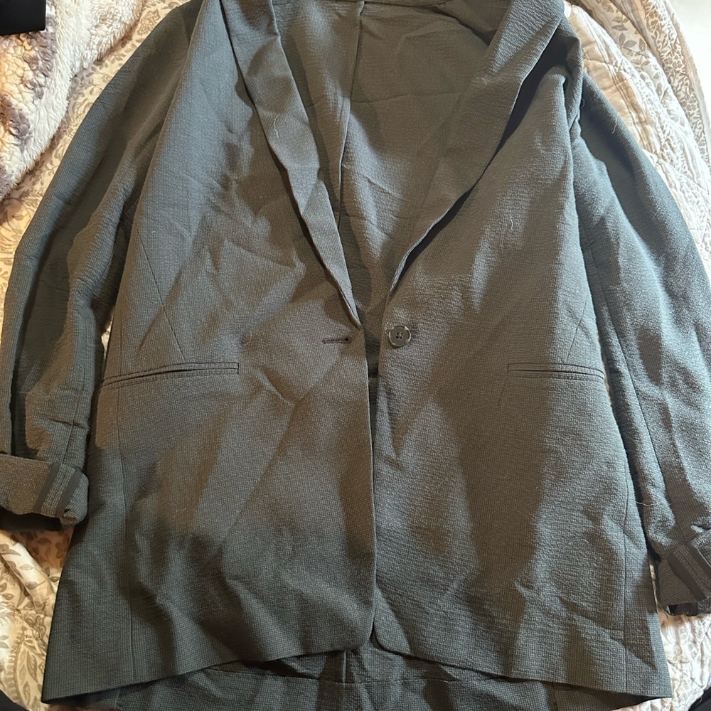 Banana republic tall grey blazer